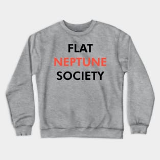 Flat Neptune Society (Dark) Crewneck Sweatshirt